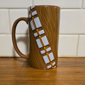 Brown and White Mug